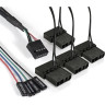 Корпус для майнинга EXEGATE PRO 8-430 без БП, 2*USB EX270771RUS