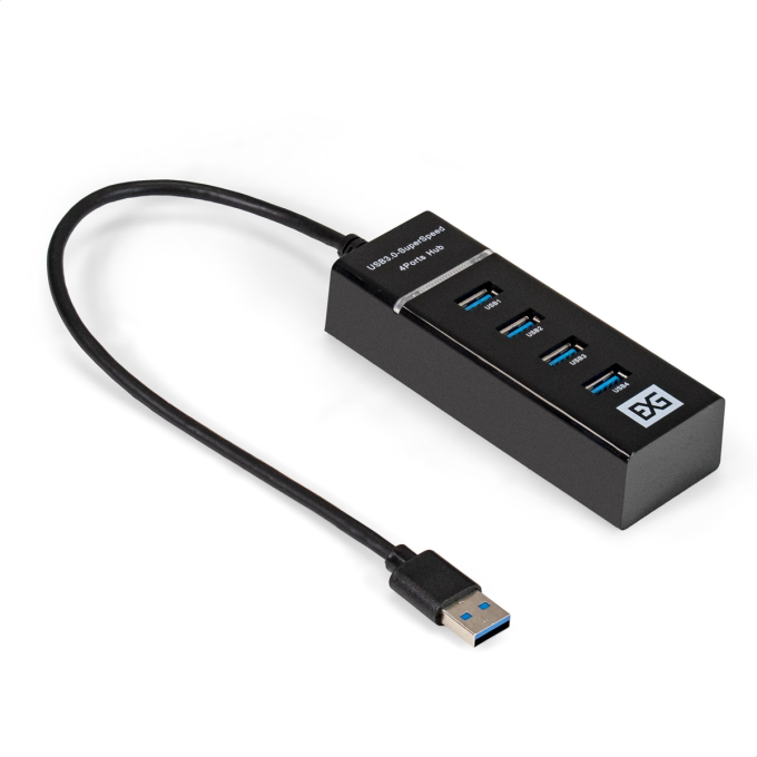 USB-Хаб (концентратор) 4-в-1 EXEGATE DUB-331T EX299788RUS