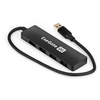 USB-Хаб (концентратор) 4-в-1 EXEGATE DUB-4P/3