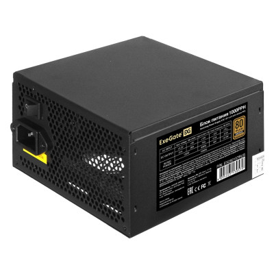 Блок питания 1000W EXEGATE 80 PLUS® Bronze 1000PPH-OEM EX292157RUS-OEM